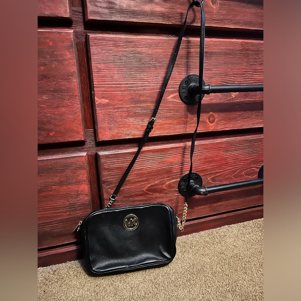Black MK small crossbody